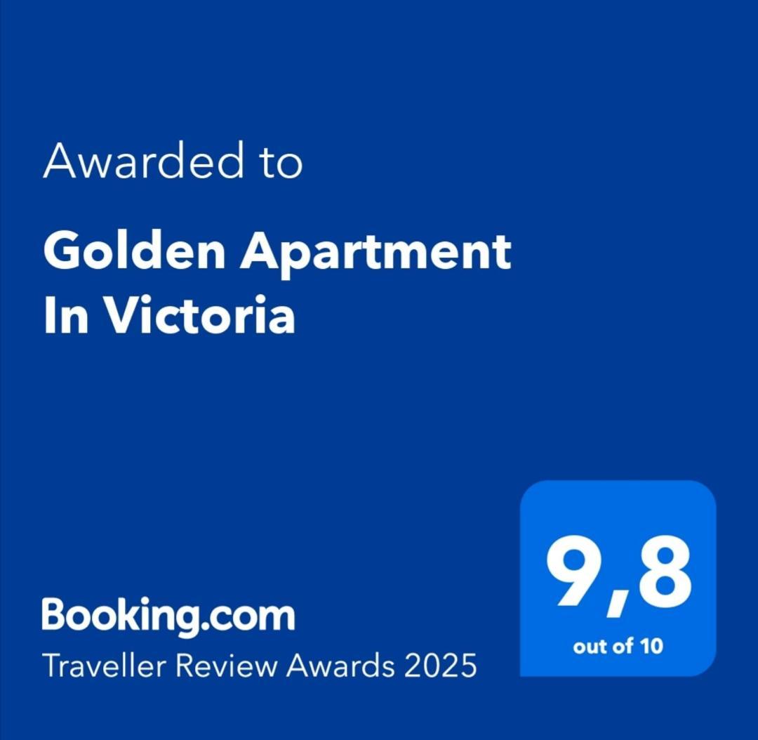Golden Apartment In Victoria Athen Eksteriør billede
